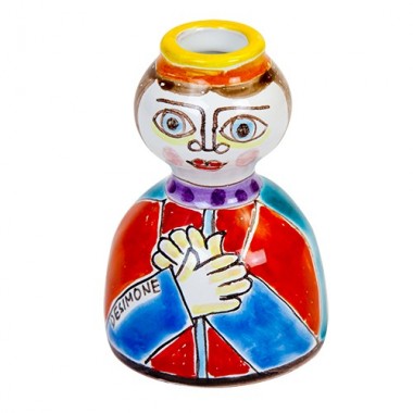 Ceramic Candle Holder Omino OMP246-7 Ceramic Candle Holder Omino OMP246-7